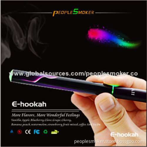 500 Puffs E-hookah Disposable E Cigarette, 100-240V AC, 5V DC Charging Voltage